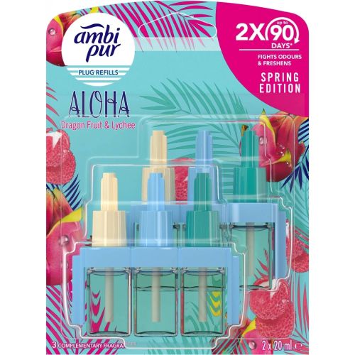 Ambi Pur 3Volution npl do elektrickho osvovae vzduchu Aloha 2x20 ml